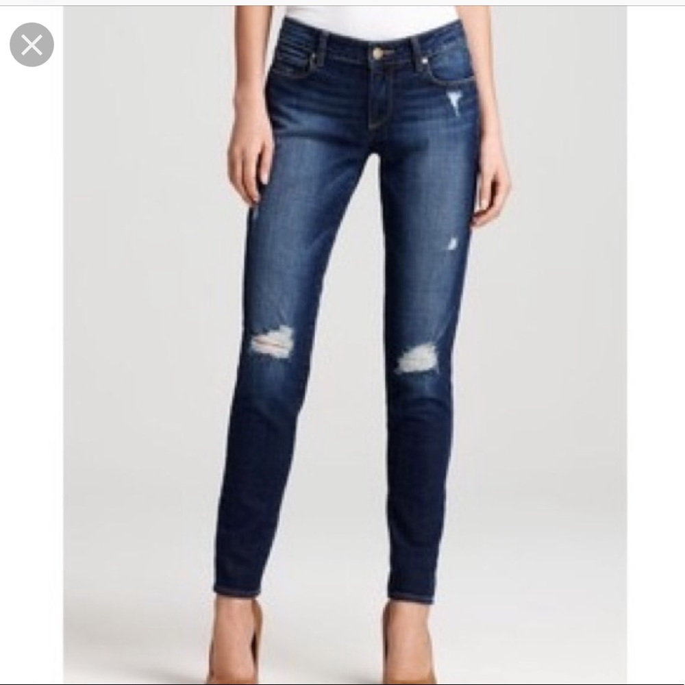 Paige Verdugo Skinny distressed jean. Size 26.